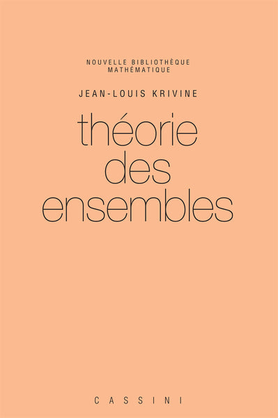 Théories des ensembles