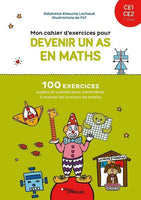 Mon cahier d'exercices pour devenir un as en maths CE1-CE2, 7-8 ans