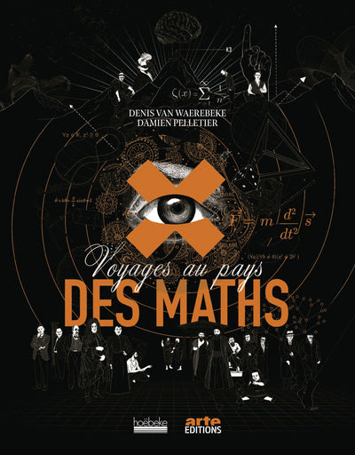 Couverture du livre Voyages au pays des maths de Damien Pelletier