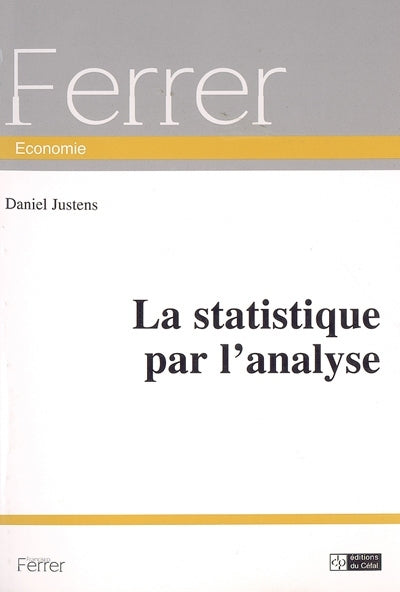 La statistique par l'analyse