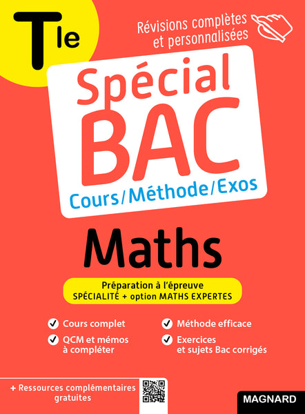 Spécial Bac Maths Tle 2025