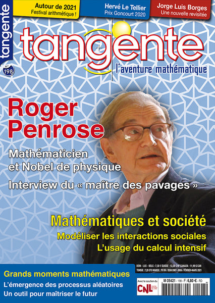 Numéro 198 Tangente magazine - Roger Penrose