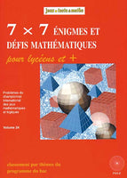 7x7 énigmes lycée (2 achetés le 3ème offert)