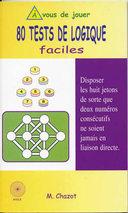 80 tests de logique faciles (2 livres achetés, les deux autres offerts)