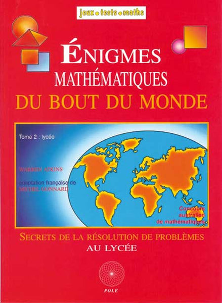 Enigmes bout du monde lycée (2 achetés le 3ème offert)