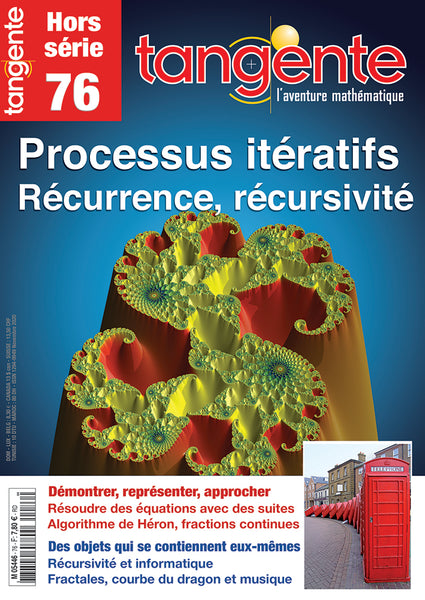 Thématique 76 - Processus itératifs : récurrence, récursivité