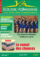 Numéro 137 Jouer Bridge -  le cumul des chances