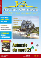 Numéro 83 Jouer Bridge - Autopsie du mort (2)