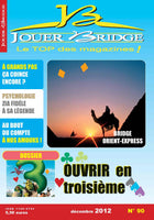 Numéro 90 Jouer Bridge -  Ouvrir en Troisieme