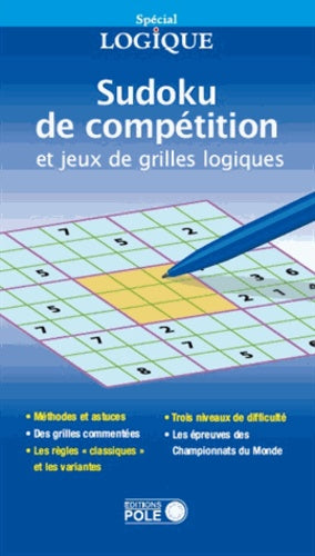 sudoku de compétitions (SPS22/23) (2 achetés, le 3ème offert)