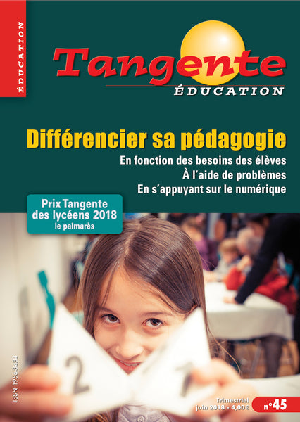 Numéro 45 Tangente éducation - Différencier sa pédagogie