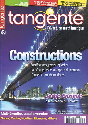 Numéro 124 Tangente magazine - Constructions