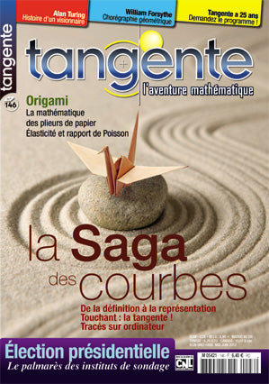 Numéro 146 Tangente magazine -  La saga des courbes