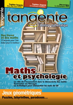 Numéro 159 Tangente magazine -  Mathématiques et psychologie