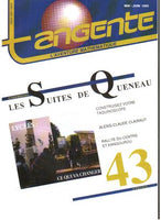 Numéro 43 Tangente magazine - Les suites de Queneau