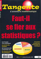 Numéro 77 Tangente magazine - Faut-il se fier aux statistiques